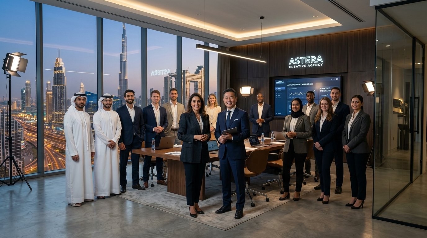 Astera Creative Agency Leadership & Creative Team in Dubai